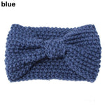 1PC Women Lady Crochet Cross Bowknot Turban Knitted Head Wrap Braiders Ear Warmer Braider Hair Styling Tools Accessories