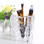 Make up bag Case Butterfly Pattern Acrylic Brush Pen Container Make Up Borstel Houder Cosmetic Clear Useful Makeup Tool Kits