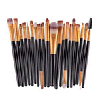 Brush Make Up Tool Kits 20 Pcs Brushes With Wool Brush Set Foundation Eyebrow Eyeshadow Beauty Tool Easy To Wear