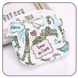 Multi-functional Wet Bag Reusable Bag for Mama Cloth Pads Menstrual Pad Sanitary Pads Bags Can Be Coin Makeup Bag Makeup Tool