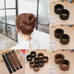 1pc Magic Hair Styling Multi Function Hair Donut Girls Hair Accessories French Twist Magic DIY Tool Bun Hair Maker