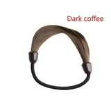 2Pcs Cute Girls Woman Hairpiece accessories Rope Hairband Synthetic Wig Elastic Headwear Ponytail Holder Hair Styling Tool