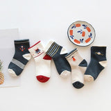 Baby Boy Socks 5 Pairs Children Autumn Winter Cartoon Socks for Girls Kids for Girls To School Sport Baby Girl Clothes
