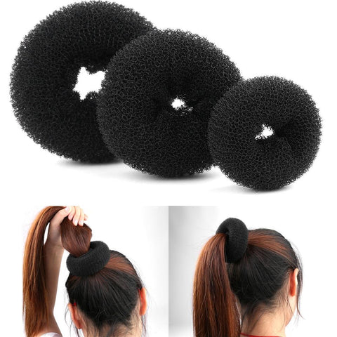 1/3PC fashionable elegant  for Girls Magic Shaper Donut Hair Ring Bun Fashion Intimate Hair Styling Tool Hot Sale