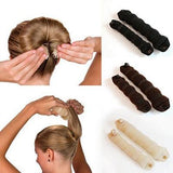 2pc Women Ladies Magic Style Hair Styling Tools Buns Braiders Curling Headwear Hair Rope Hair Band Accessories