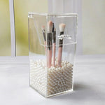 Brush Holder Make Up Brushes Organizer Makeup Brushes Storage Box  Holder Pear Porta Maquillajel  Organizer Make Up Brush Tools