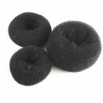 1PC New Fashion Elegant  Women Lady Magic Shaper Donut Bun Maker Hair Ring Accessories Styling Tool S/M/L Black Coffee Hair clip