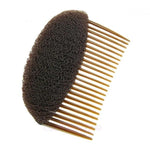 White/Black/Coffee Combs Women Fashion Women Hair Combs Ornaments Hair Bun Maker Braid DIY Tool Hair Accessories